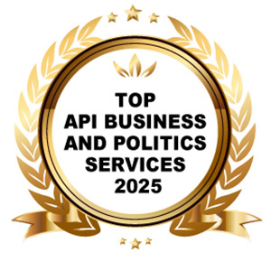 Top API Business and Politics Services 2025